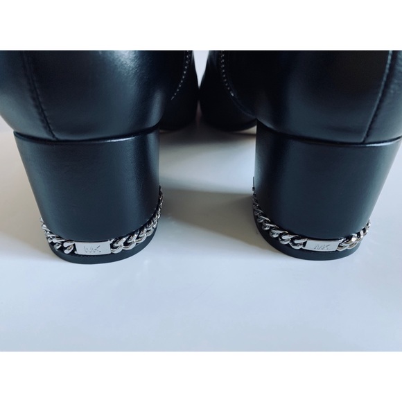 Michael Kors Sabrina mid chain heel booties - Picture 5 of 8